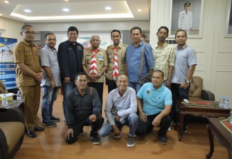 PWI Kabupaten Asahan Audiensi dengan Bupati Asahan