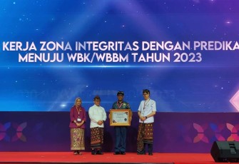 Kolinlamil Menerima Penganugrahan Zona Integritas Menuju WBK/WBBM 2023 