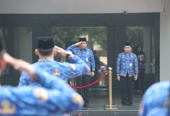 Sekjen Kemendagri Pimpin Upacara Peringatan Hari Kesaktian Pancasila