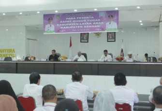 Bupati Asahan Ikuti Rapat Gugus Tugas KLA