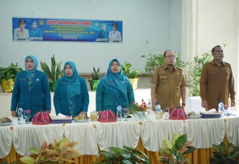Sekda Kabupaten Asahan Buka Rakornis TP PKK