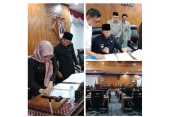 DPRD Sahkan APBD-P Kaur Tahun 2023 