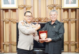 Peserta Didik PKDN Sespimti Polri silahturahmi ke Ketua DPRD Jatim