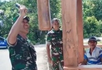 Danrem 081/DSJ saat Pukul Kentongan