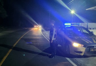 Polsek Batik Nau saat Patroli KRYD