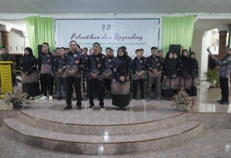 Bupati Asahan hadir Pelantikan dan Upgrading HMI