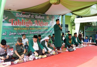 Wakil Bupati Asahan Ikut Tabliqh Akbar Al-Jami'yatul Wasliyah