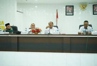 Asisten Perekonomian dan Pembangunan Buka Sosialisasi Sertifikasi Produk Halal