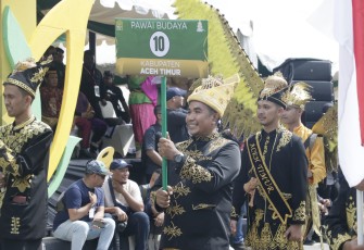 Pawai Budaya Aceh Timur Pukau Ribuan Warga 