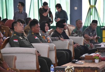 Kakumrem 121/ABW Hadiri Kunker Kejati Kalbar di Sintang
