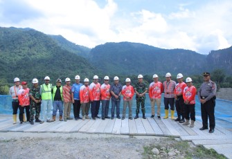 Bupati Beserta Forkopimda Kunjungi PLTA Asahan III 