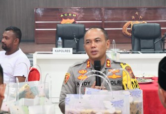 Kapolres Aceh Timur AKBP Andy Rahmansyah SIK SH MH