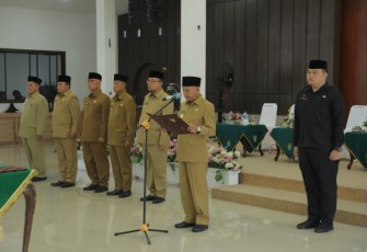 Bupati Surya Lantik Jabatan Tinggi Pratama