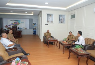 Bupati Asahan Terima Audiensi General Manager Hotel Antariksa Kisaran