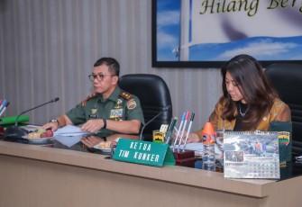 Pangdam I/BB saat Terima Kunker Reses Komisi I DPR RI