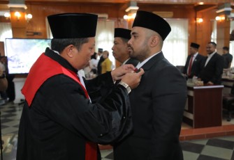 Bupati Asahan Hadir Pelantikan Perkumpulan Guru Madrasah Indonesia      
