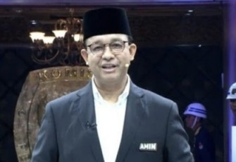 Calon presiden nomor urut 1 Anies Baswedan