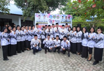 Bupati Asahan  Pimpin Upacara Peringatan Hari Guru Nasional ke-78 Tahun 2023
