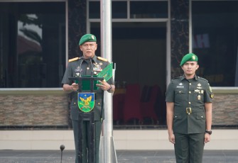 Danrem 041/Gamas Brigjen TNI Rachmad Zulkarnaen Jadi Irup Upacara Peringatan Ke-78 Tahun Hari Juang Tentara Nasional Indonesia Angkatan Darat (TNI AD)