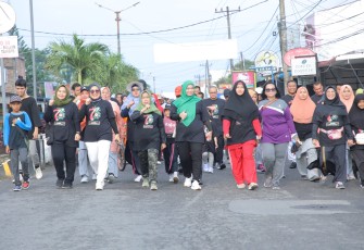 Bupati Asahan Lepas Gerak Jalan Santai