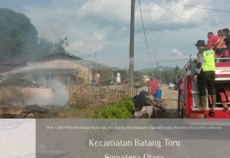 Proses pemadaman api pasca kebakaran