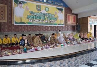 Bupati Asahan Ikuti Pengajian Akbar Ashabul Yamin Kecamatan Sei Dadap