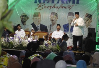 Ribuan Jamaah Padati Ketami Demi Bersholawat Bareng SBY 