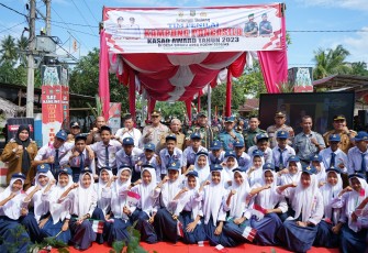 Tim Penilai Kampung Pancasila Kasad Award Tahun 2023 Lakukan Penilaian di Kabupaten Asahan