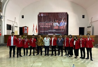 Pengurus Cabang GMNI Surabaya Periode 2022-2024 Dilantik di Balai Pemuda Surabaya 
