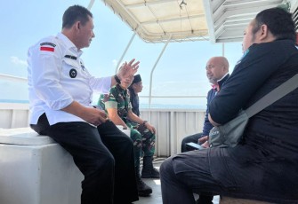 Bersama Forkopimda Gubernur Ansar Jajal Kapal Lintas Kepri Rute Sei Tenam-Tanjungpinang