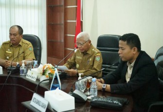 Penandatanganan NPHD Antara Pemerintah Daerah Kabupaten Asahan dengan Bawaslu Kabupaten Asahan