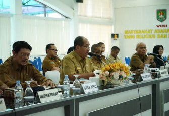 Wakil Bupati Terima Kunjungan Kerja DPRD Provsu ke Kabupaten Asahan
