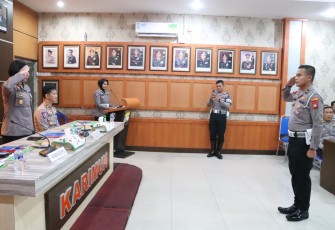 pra operasi Keselamatan Seligi tahun 2023 di Rupatama Polres Karimun, Senin (06/02/2023)