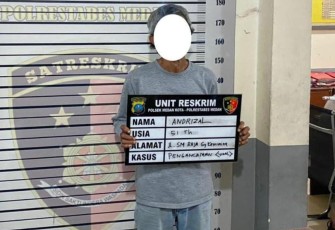 Polisi Tangkap Jukir di Medan yang Hendak Pukul Ojol Pakai Martil