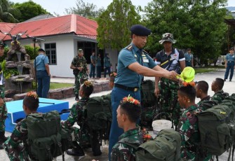 Danlanal Ranai Tutup Masa Orientasi Prajurit Remaja