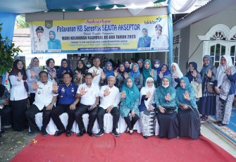 Peringati Hari Keluarga Nasional ke XXX, Pemerintah Kabupaten Asahan Gelar Pelayanan KB Sejuta Akseptor