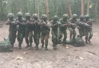 Lattek Dikko Taruna AAL saat Jalani Latihan Tahap Hutan