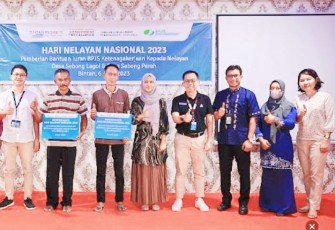 PT BRC saat bantu Iuran BPJS Ketenagakerjaan Nelayan Bintan