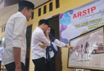 Bupati Trenggalek, Mochamad Nur Arifin, saat kunjungan di Desa Banaran, Kecamatan Tugu, Rabu (18/1/2023)