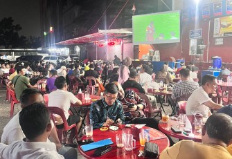 Ansar Nobar Timnas Indonesia U-17 Laga Perdana di Piala Dunia Kontra Ecuador 