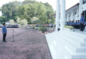Bupati Asahan Pimpin Upacara HUT Korpri ke-52
