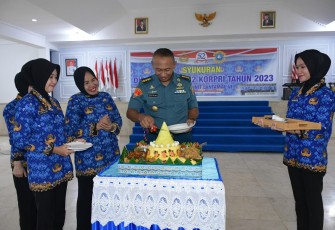 Lantamal VI Makassar Gelar Syukuran HUT ke-52 Korpri dengan Tema Korprikan Indonesia