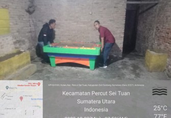Unit Reskrim Polsek Percut Seituan Sita Mesin Judi Tembak Ikan