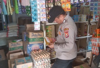 Polsek Sindang Dataran saat Gelar Dialog Bersama Masyarakat
