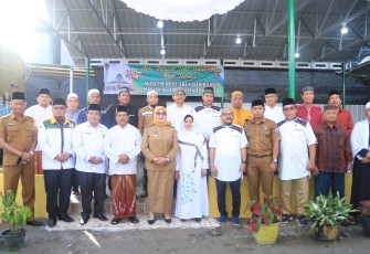 Moslem Rest Area dan Kantin Masjid Agung Rantau prapat Diresmikan 