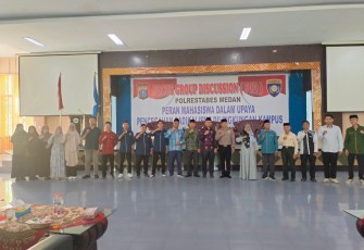 Sat Binmas Restabes Medan Ajak Mahasiswa UIN Sumut Cegah Radikalisme di Lingkungan Kampus 
