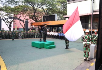Korem 052/Wijayakrama Gelar Upacara Peringatan Hari Pahlawan 