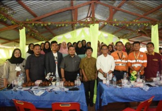 Bupati Dolly Pasaribu saat menghadiri acara Bang Beng Festival 2023 yang bertajuk “Ada Harapan Disetiap Tumpukan," di Parsorminan Park and Farm Kecamatan Sipirok, Tapsel  Sumatera Utara, Sabtu (18/3).