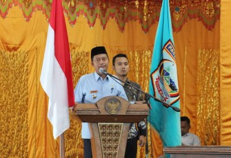 Wakil Bupati Risnawanto, Kamis (9/11) di Aula Kantor Bupati.