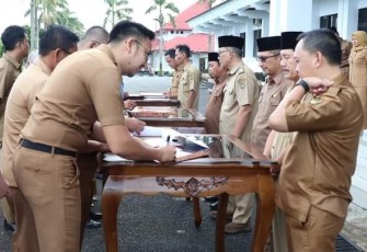 Penandatanganan Perjanjian Kinerja ASN Bengkulu SeLatan 
